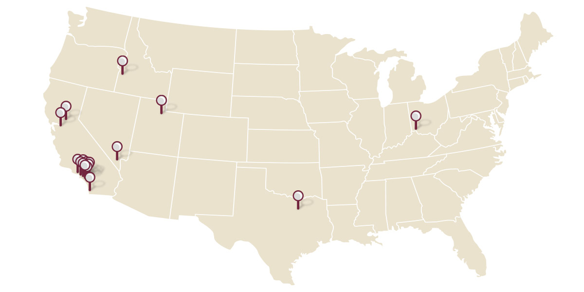 Morrison Inspection Locations Map