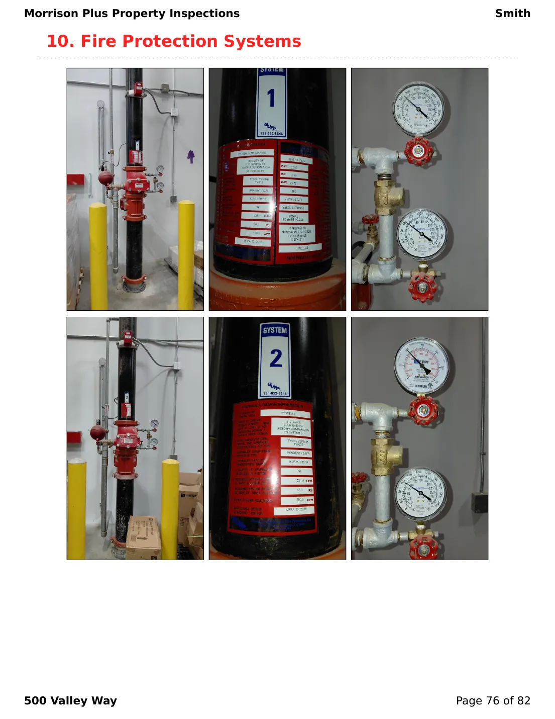 Sample commercial inspection report page 76