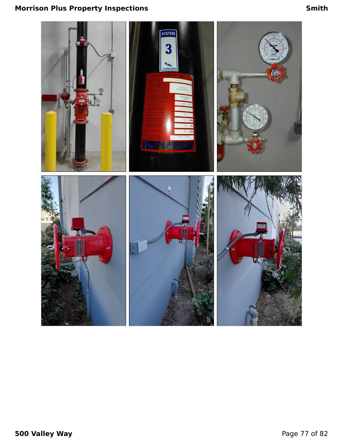 Sample commercial inspection report page 77