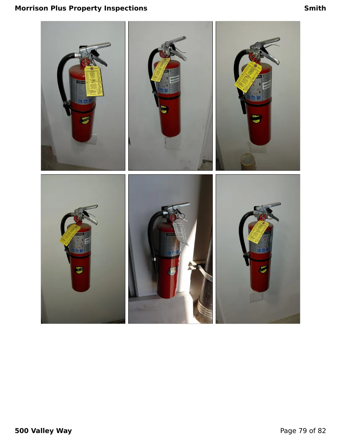 Sample commercial inspection report page 79