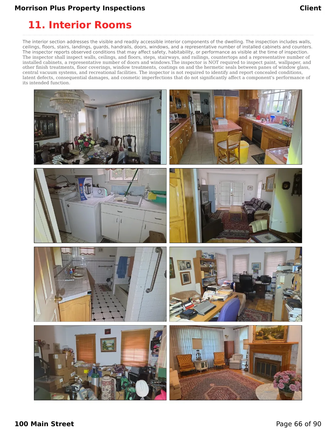 Sample inspection report page 66