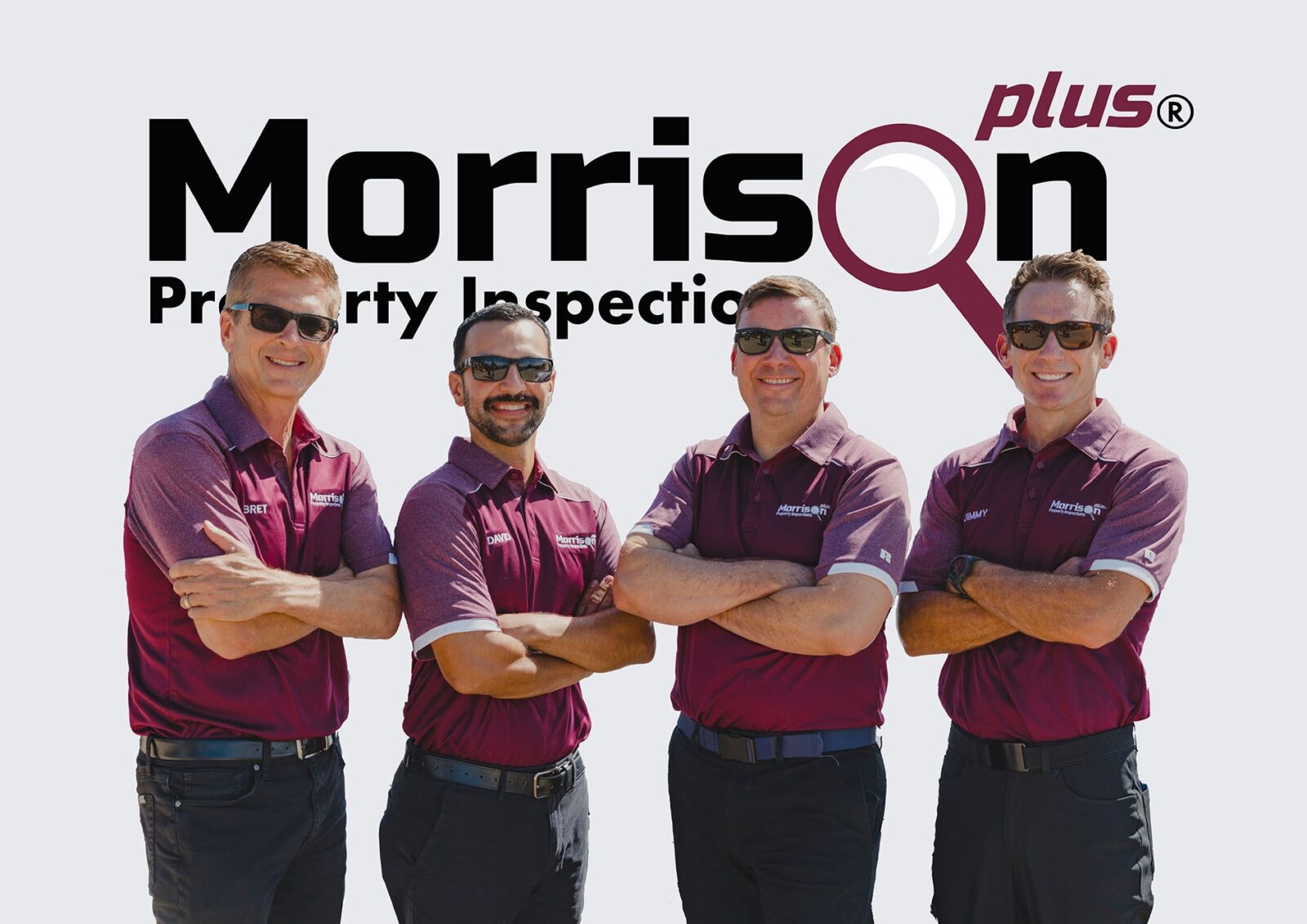 Team Enerson — Bret Enerson and the inspection team